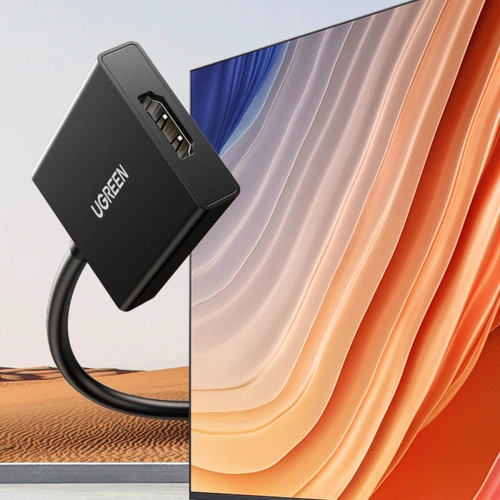 Kup Kabel Adapter VGA Ugreen (männlich) - HDMI (weiblich) 0.15m schwarz (CM513) - UGR1443 - {ean13} - Sklep Home Screen