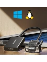 Kup Kabel adaptér VGA Ugreen (samec) - HDMI (samice) 0.15m černý (CM513) - UGR1443 - {ean13} - Sklep Home Screen