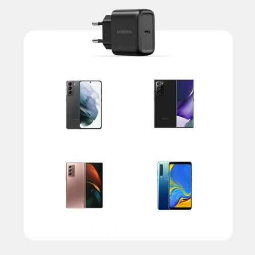 Kup Încărcător de rețea Ugreen USB-C 25W negru (CD250) - UGR1444 - {ean13} - Sklep Home Screen