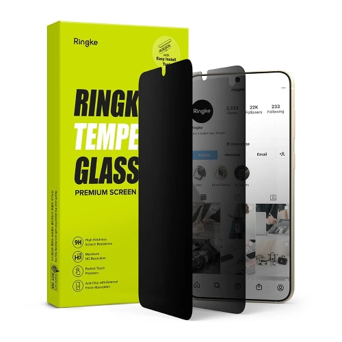 Buy Ringke Tempered Glass Galaxy S23+ Plus Privacy - RGK1772 - {ean13} - Home Screen Store Europe