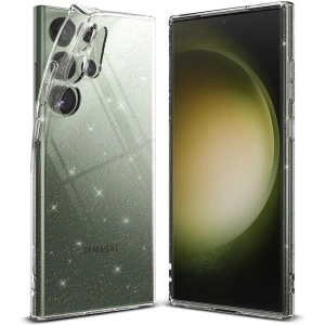 Etui Ringke Air Galaxy S23 Ultra Glitter Clear