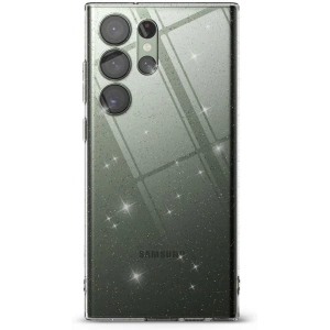 Etui Ringke Air Galaxy S23 Ultra Glitter Clear