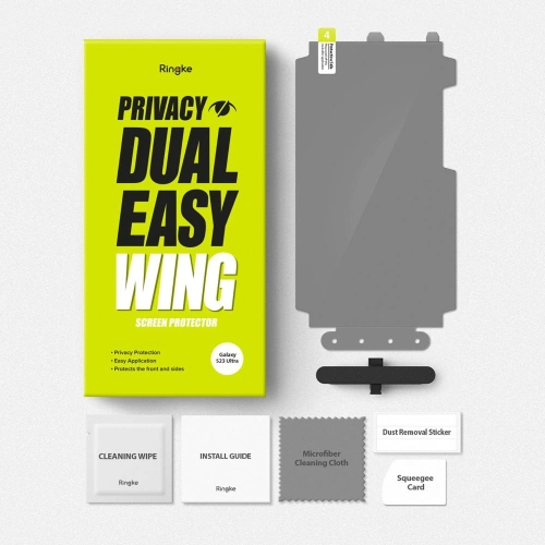 Buy Protective Film Ringke Dual Easy Galaxy S23 Ultra Privacy - RGK1777 - {ean13} - Home Screen Store Europe