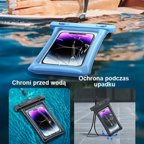 Kup Wasserdichte Hülle USAMS 7" YD011 blau 7FSD1102 - USA884 - {ean13} - Sklep Home Screen