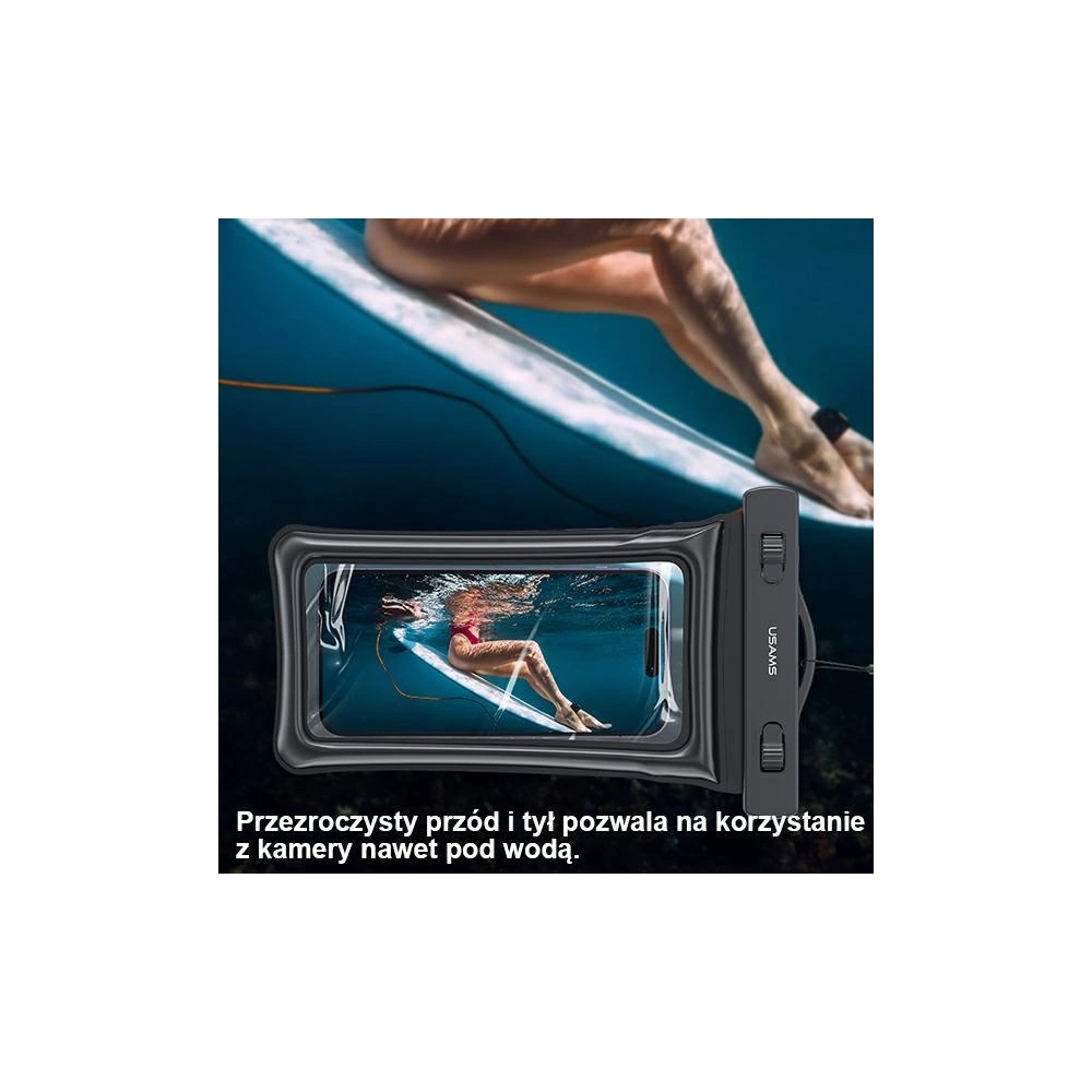  Etui wodoodporne USAMS 7" YD011 przezroczyste 7FSD1104