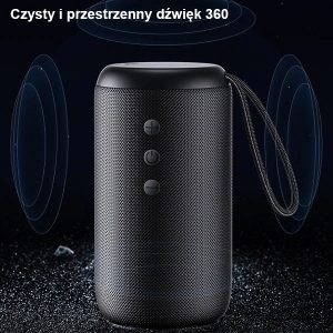 Kup Głośnik USAMS YC Series Bluetooth 5.0 10W Wodoszczelny czarny YC011YX01 - USA887 - {ean13} - Sklep Home Screen