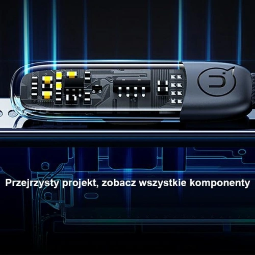Kup Cablul unghiular USAMS USB-A/USB-C PD 6A 66W Iceflake Series 1,2m alb SJ585USB02 (US-SJ585) - USA888 - {ean13} - Sklep Home Screen