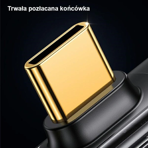 Kup Úhlový kabel USAMS USB-A/USB-C PD 6A 66W Iceflake Series 1,2m bílý SJ585USB02 (US-SJ585) - USA888 - {ean13} - Sklep Home Screen