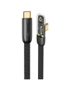 USAMS Cable USB-C - USB-C PD 100W Fast Charging Iceflake Series 1,2m black SJ584USB01 (US-SJ584)