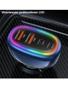 Kup Încărcător auto USAMS 2xUSB-C 2xUSB-A C34 120W albastru CC169CC01 (US-CC169) - USA903 - {ean13} - Sklep Home Screen