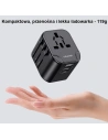 Kup Încărcător de rețea USAMS 2xUSB T55 12W adaptor universal 4 în 1 US/AU/EU/UK negru CC173TC01 (US-CC173) - USA904 - {ean13} - Sklep Home Screen