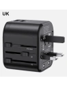 Kup Încărcător de rețea USAMS 2xUSB T55 12W adaptor universal 4 în 1 US/AU/EU/UK negru CC173TC01 (US-CC173) - USA904 - {ean13} - Sklep Home Screen