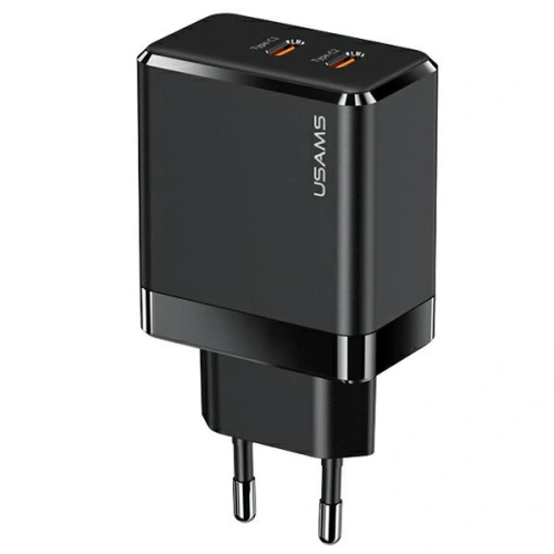 Kup Încărcător de rețea USAMS 2xUSB-C T54 40W PD negru CC172TC01 (US-CC172) - USA905 - {ean13} - Sklep Home Screen