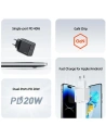 Kup Ładowarka Sieciowa USAMS 2xUSB-C T54 40W PD czarna CC172TC01 (US-CC172) - USA905 - {ean13} - Sklep Home Screen