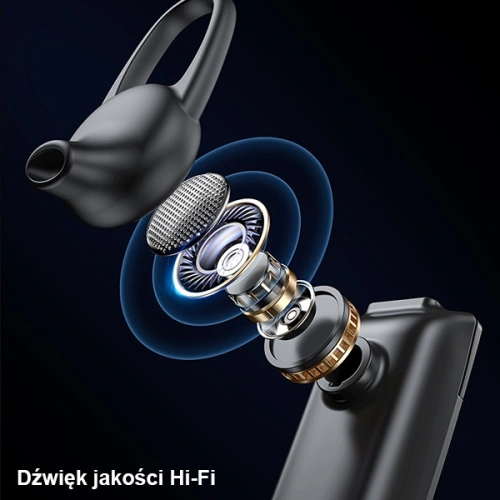 Kup Bluetooth sluchátko USAMS 5.0 BT2 černé BHUBT201 (USAMS-BT2) - USA908 - {ean13} - Sklep Home Screen