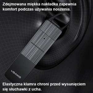 Kup USAMS 5.0 BT2 fekete Bluetooth fülhallgató BHUBT201 (USAMS-BT2) - USA908 - {ean13} - Sklep Home Screen