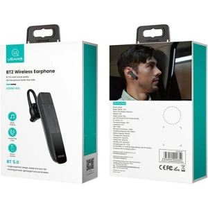 Kup USAMS 5.0 BT2 fekete Bluetooth fülhallgató BHUBT201 (USAMS-BT2) - USA908 - {ean13} - Sklep Home Screen