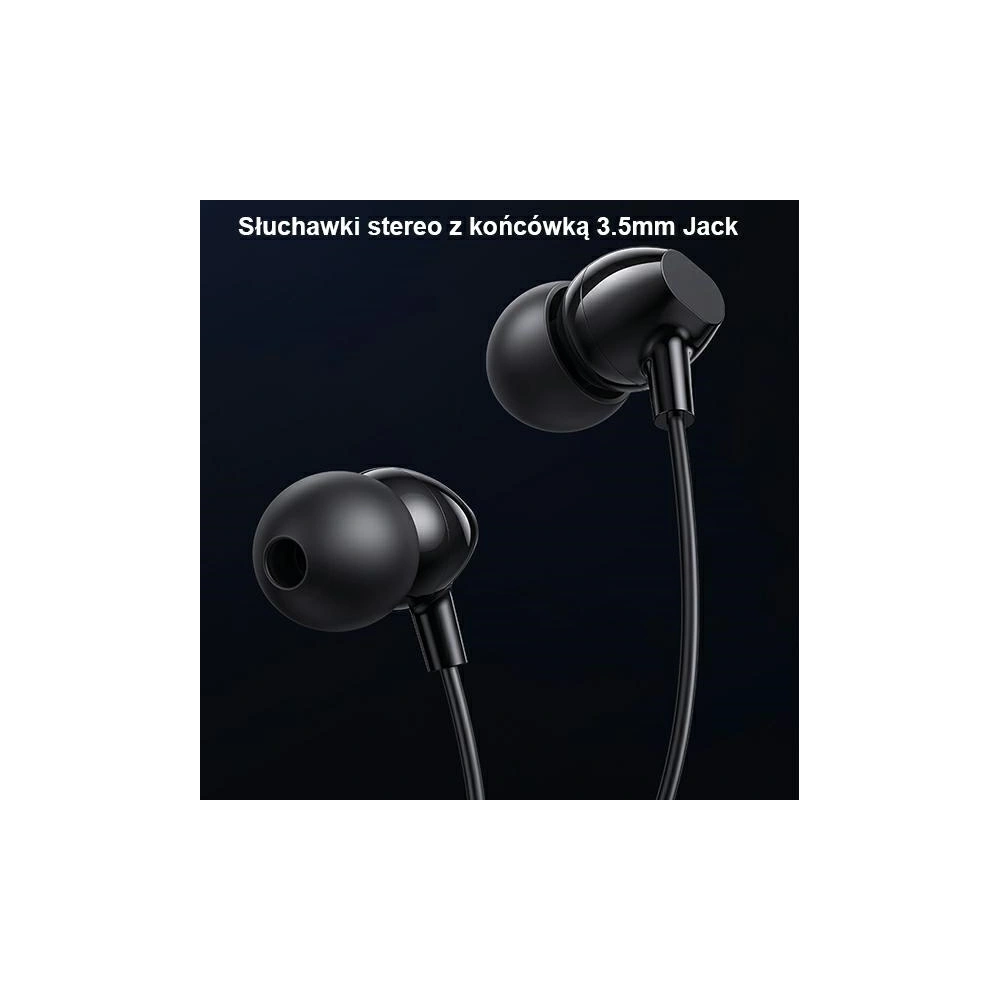 Słuchawki Stereo USAMS EP-47 3.5mm białe 1.2m HSEP4702 (US-SJ594)