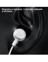 Buy USAMS Wired Earphones EP-47 3.5mm white 1.2m HSEP4702 (US-SJ594) - USA909 - {ean13} - Home Screen Store Europe