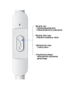 Buy USAMS Wired Earphones EP-47 3.5mm white 1.2m HSEP4702 (US-SJ594) - USA909 - {ean13} - Home Screen Store Europe