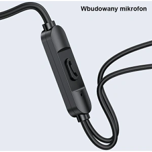 Buy USAMS Wired Earphones EP-47 3.5mm black 1.2m HSEP4701 (US-SJ594) - USA910 - {ean13} - Home Screen Store Europe