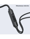 Buy USAMS Wired Earphones EP-47 3.5mm black 1.2m HSEP4701 (US-SJ594) - USA910 - {ean13} - Home Screen Store Europe