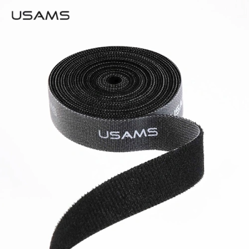 Kup Bandă Velcro USAMS 1m neagră ZB60ZD02 (US-ZB060) - USA911 - {ean13} - Sklep Home Screen