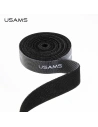 Taśma Rzep USAMS Velcro 1m czarna ZB60ZD02 (US-ZB060)