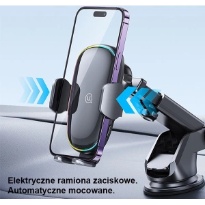 Buy USAMS US-CD187 15W Car Dashboard/Windshield Mount With Wireless Charger Built In Black CD187ZJ01 - USA912 - {ean13} - Home Screen Store Europe