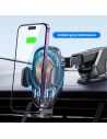 Buy USAMS US-CD187 15W Car Dashboard/Windshield Mount With Wireless Charger Built In Black CD187ZJ01 - USA912 - {ean13} - Home Screen Store Europe
