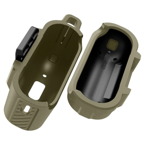 Kup Case Spigen Lock Fit Apple AirPods Pro 2/1 Vintage Khaki - SPN2767 - {ean13} - Sklep Home Screen