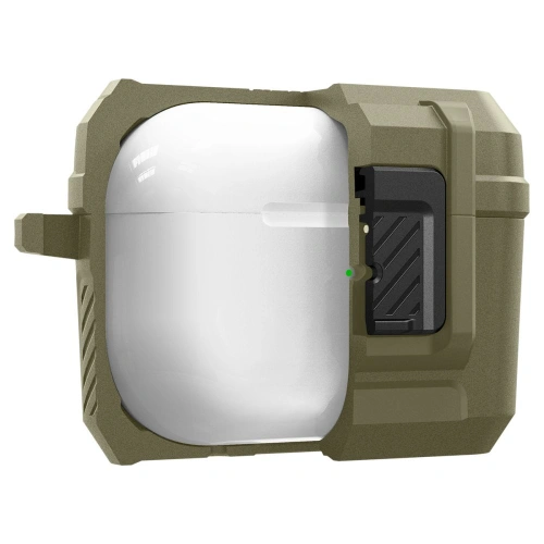 Kup Case Spigen Lock Fit Apple AirPods Pro 2/1 Vintage Khaki - SPN2767 - {ean13} - Sklep Home Screen
