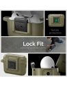 Kup Etui Spigen Lock Fit Apple AirPods Pro 2/1 Vintage Khaki - SPN2767 - {ean13} - Sklep Home Screen