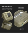 Kup Case Spigen Lock Fit Apple AirPods Pro 2/1 Vintage Khaki - SPN2767 - {ean13} - Sklep Home Screen