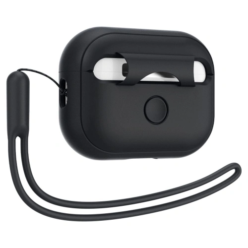 Kup Etui Spigen Silicone Fit Strap Apple AirPods Pro 2/1 Fekete - SPN2768 - {ean13} - Sklep Home Screen