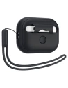 Kup Etui Spigen Silicone Fit Strap Apple AirPods Pro 2/1 Fekete - SPN2768 - {ean13} - Sklep Home Screen