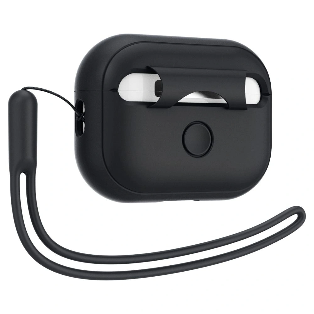 Etui Spigen Silicone Fit Strap Apple AirPods Pro 2/1 Black