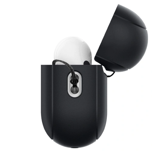 Kup Etui Spigen Silicone Fit Strap Apple AirPods Pro 2/1 Fekete - SPN2768 - {ean13} - Sklep Home Screen