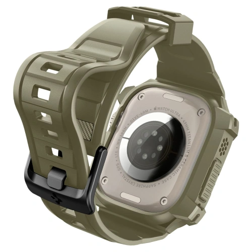 Buy Band + case Spigen Rugged Armor Pro Apple Watch Ultra 49mm Vintage Khaki - SPN2769 - {ean13} - Home Screen Store Europe
