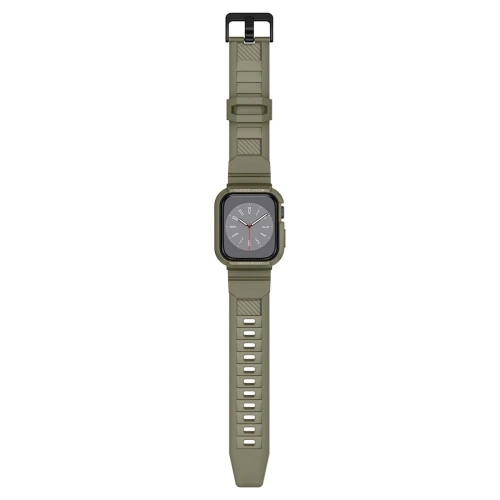 Kup Pasek + etui Spigen Rugged Armor Pro Apple Watch 4/5/6/7/SE 44/45mm Vintage Khaki - SPN2770 - {ean13} - Sklep Home Screen