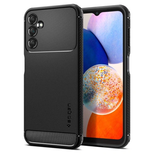 Kup Spigen Samsung Gehäuse Rugged Armor Galaxy A14 5G Mattschwarz - SPN2772 - {ean13} - Sklep Home Screen