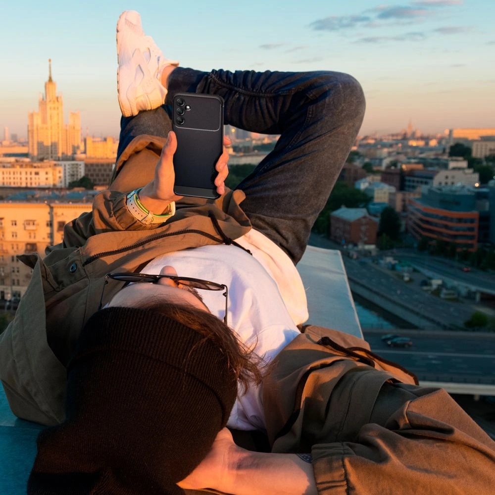 Etui Spigen Rugged Armor Samsung Galaxy A14 5G Matte Black