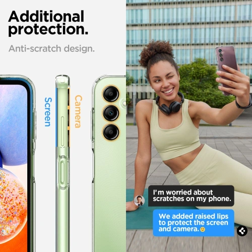 Buy Spigen Liquid Crystal Samsung Galaxy A14 5G Crystal Clear - SPN2773 - {ean13} - Home Screen Store Europe