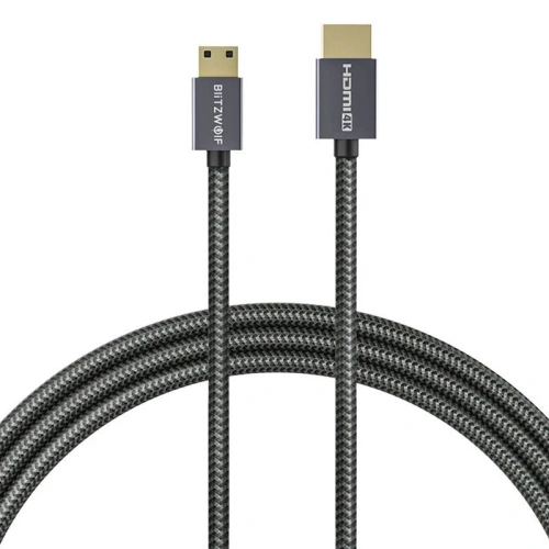 Kup Kabel 4K HDMI do HDMI Blitzwolf BW-HDC4 1.2m (černý) - BLZ526 - {ean13} - Sklep Home Screen