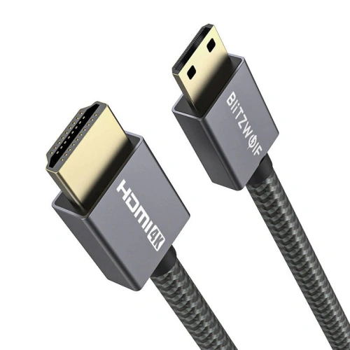 Kup Kabel 4K HDMI do HDMI Blitzwolf BW-HDC4 1.2m (černý) - BLZ526 - {ean13} - Sklep Home Screen