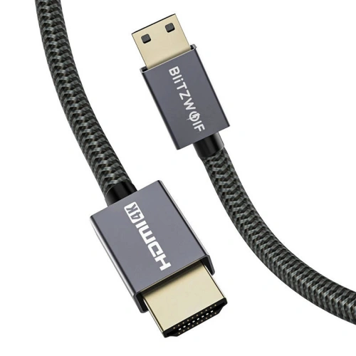 Kup Kabel 4K HDMI do HDMI Blitzwolf BW-HDC4 1.2m (černý) - BLZ526 - {ean13} - Sklep Home Screen