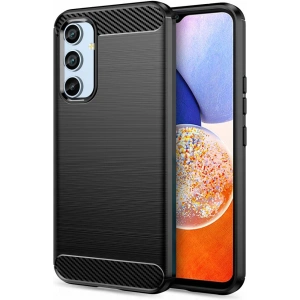 Tech-Protect Samsung Tasche TPUCarbon Galaxy A14 5G Schwarz