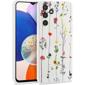 Tech-Protect Samsung Tasche Mood Galaxy A14 5G Garten Weiß