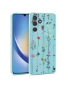 Etui Tech-Protect Mood Samsung Galaxy A34 5G Zahradní modrá