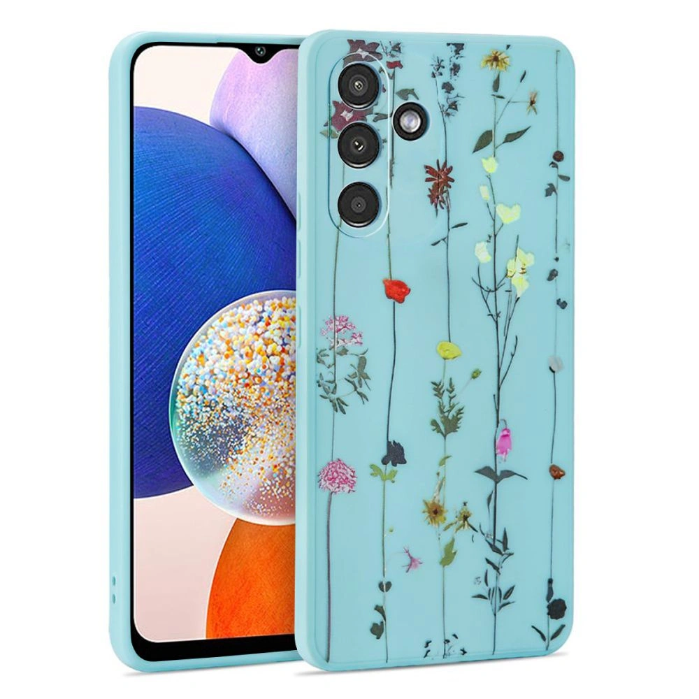 Etui Tech-Protect Mood Samsung Galaxy A14 5G Garden Blue
